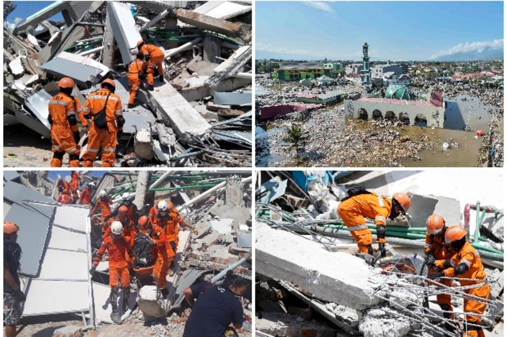 ZIDOVI SE SRUŠILI I ZLOČINCI IŠETALI IZ ZATVORA NA GLAVNI ULAZ: 1.200 robijaša pobeglo posle zemljotresa i cunamija u Indoneziji