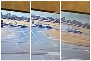 ŠTA MU BI DA MU NASKOČI NA REP? Zbog sudara 2 antonova na pisti zatvoren aerodrom u Kartumu (VIDEO)