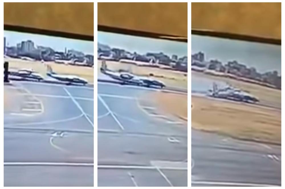ŠTA MU BI DA MU NASKOČI NA REP? Zbog sudara 2 antonova na pisti zatvoren aerodrom u Kartumu (VIDEO)