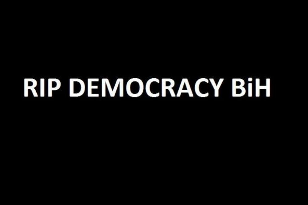 U MOSTARU PROTEST ZBOG IZBORA ŽELJKA KOMŠIĆA: Hrvati su opet preglasani! Idemo da izrazimo saučešće demokratiji u BiH!