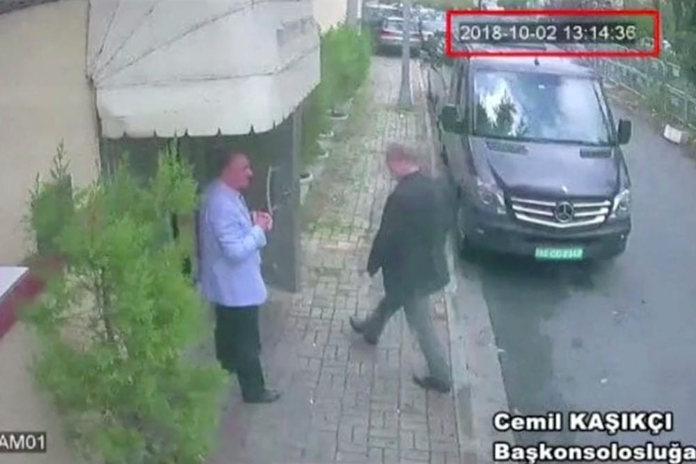 OVAJ VIDEO JE DOKAZ: Nadzorna kamera snimila kako Džamal Kašogi ulazi u saudijski konzulat u Istanbulu, a onda ga ZEMLJA PROGUTALA! (VIDEO)