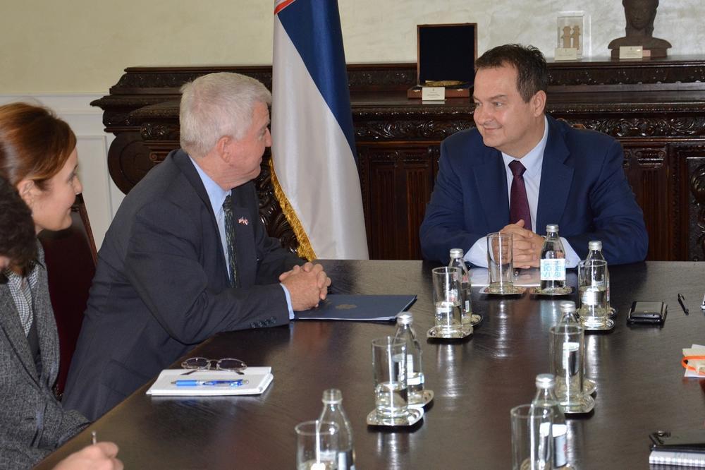 DAČIĆ SA AMBASADOROM SKATOM: Srbija i SAD unapređuju bilateralne odnose