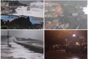 URAGAN UDARIO U EVROPU: Oluja besnela, čupala drveće, stotine hiljada ljudi bez struje! (VIDEO)