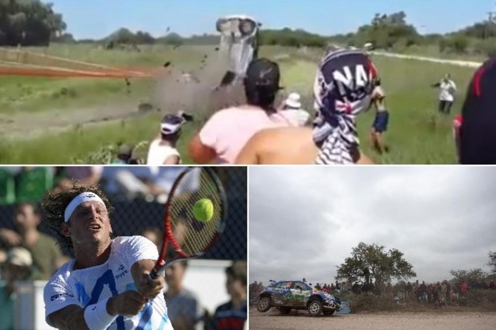 TEŠKA NESREĆA BIVŠEG TENISKOG ASA! Slavni Argentinac doživeo KATASTROFU na reliju! Automobil leteo kroz vazduh! (VIDEO)