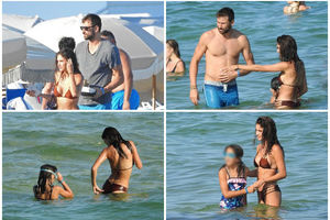 VIŠE SE NE KRIJU! Marko Jarić šeta novu cicu?! Uslikan sa misterioznom devojkom na plaži (FOTO)
