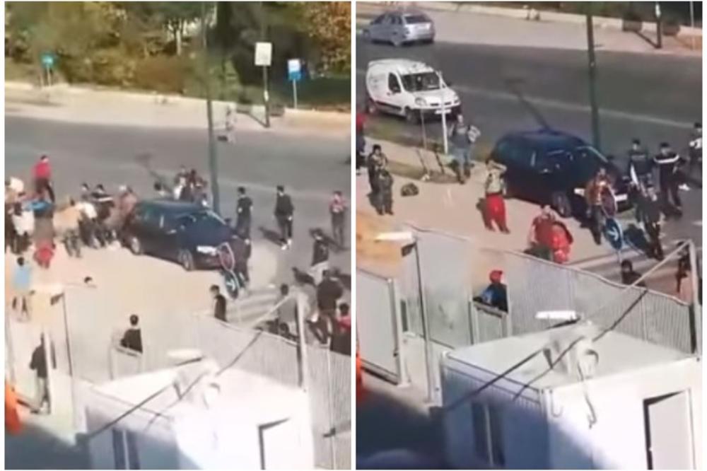 POGLEDAJTE MASOVNU TUČU MIGRANATA U SARAJEVU: Više od 30 muškaraca se dohvatilo nasred ulice (VIDEO)