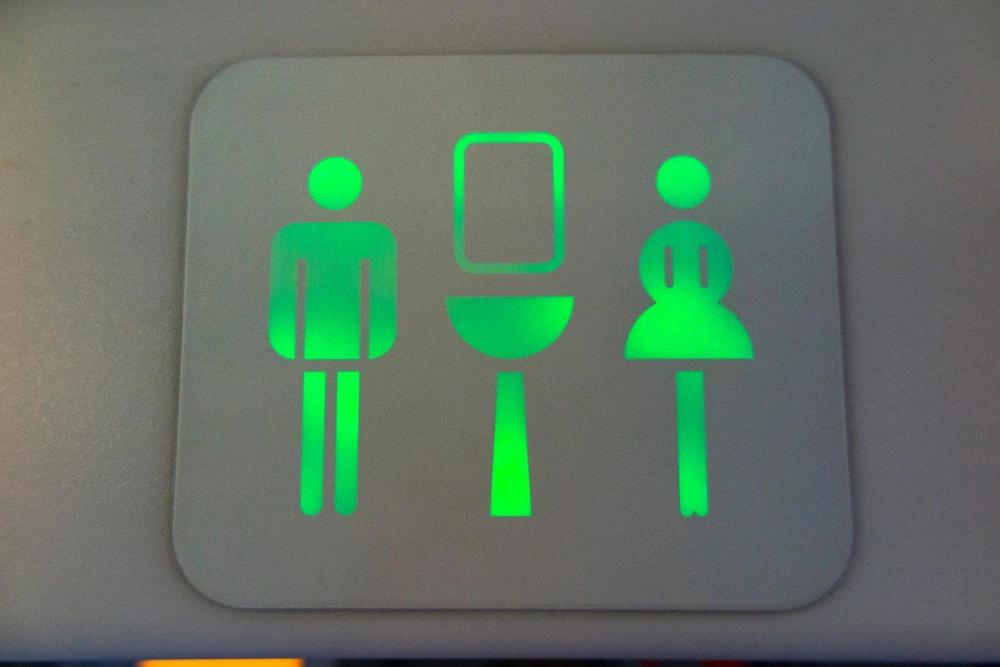avion, toalet, ve-ce, toalet u avionu