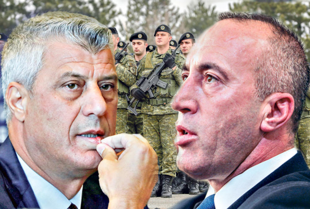 Igraju prljavo... Hašim Tači i Ramuš Haradinaj