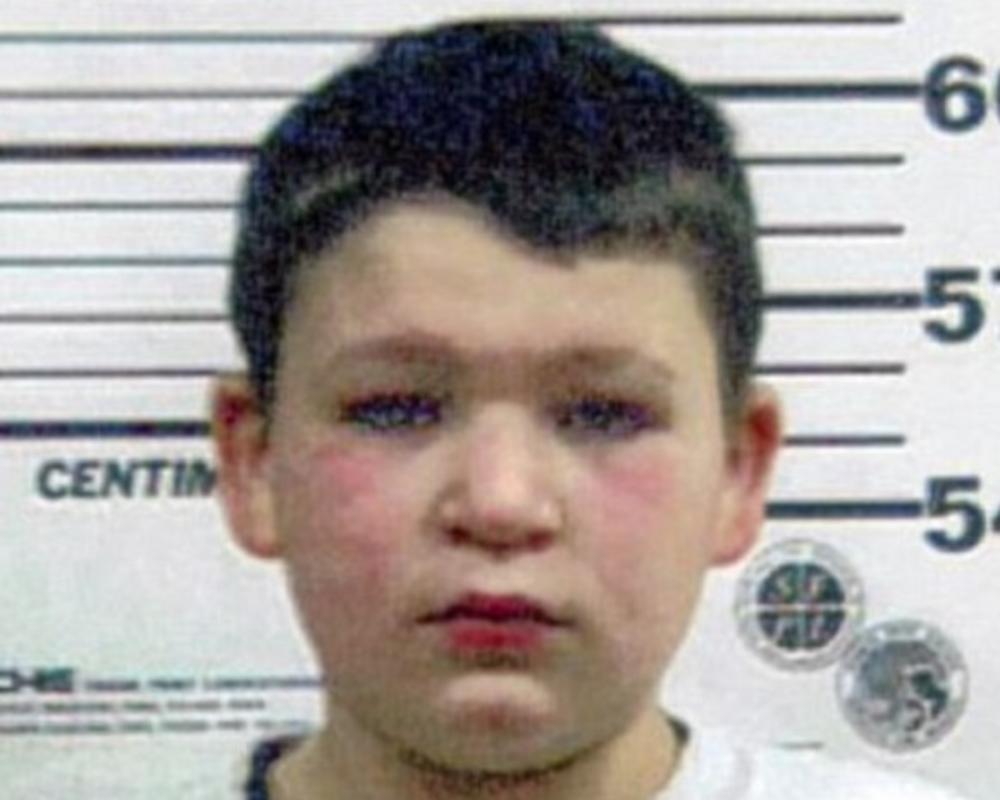 Policijska fotografija 11-godišnjeg Džordana