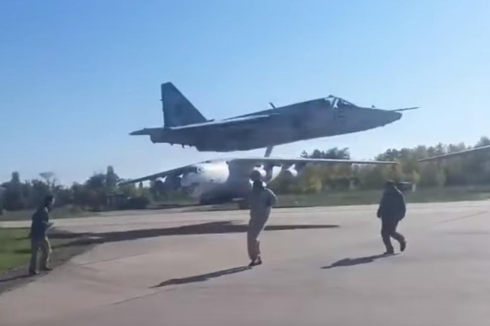 SPASAVAJ SE KO MOŽE: Pogledajte kako se ukrajinski piloti igraju sa svojim i tuđim životima! (VIDEO)