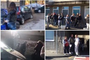 OTAC, VERENICA I BIVŠA ŽENA  DOŠLI DA GA VIDE: Ana Sević parkirala kod sporednog ulaza i bez reči ušla u bolnicu (KURIR TV)