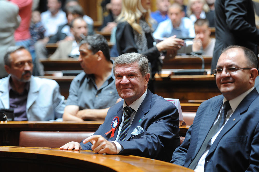 Pelević u parlamentu