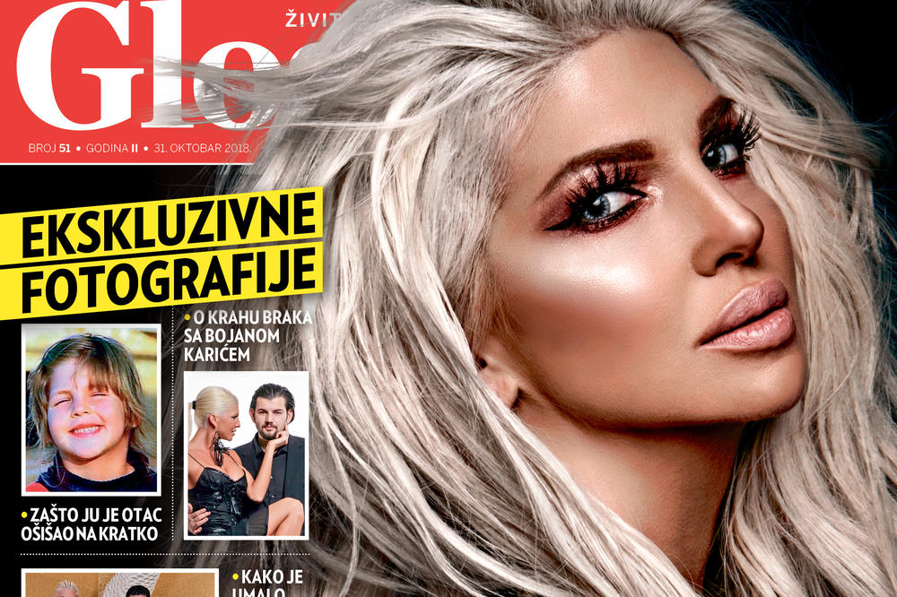 DANAS UZ KURIR DOBIJATE NA POKLON NOVI BROJ MAGAZINA GLOSSY: Pročitajte prvu pravu biografiju s potpisom naše najveće zvezde šou-biznisa!