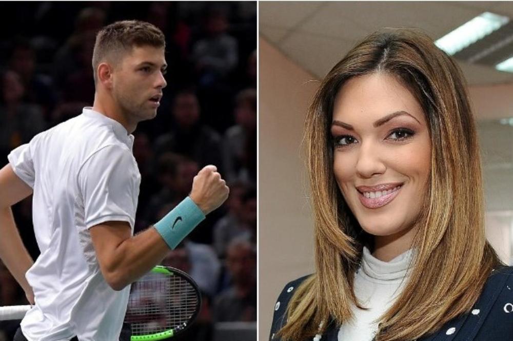 ZBOG OVE LEPOTICE FILIP JE OSTAVIO NINU! Srpski teniser ima novu devojku! (FOTO)
