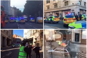 KRVOPROLIĆE U SEDIŠTU SONIJA U LONDONU: Hitna evakuacija zbog napada NOŽEM! Uhapšen kuvar koji je izbo kolegu! (VIDEO)