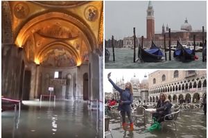 POPLAVE PUSTOŠE ITALIJU, 20 MRVTIH! POGLEDAJTE JEZIVE PRIZORE: Blokirani putevi, bujice ODNELE ČITAVE ŠUME, Venecija pod vodom! (VIDEO)