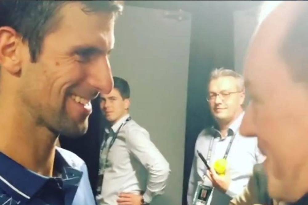 POZNATI PEVAČ UPOZNAO NOLETA: Đoković i Knez se grlili pored Federera u Parizu (VIDEO)