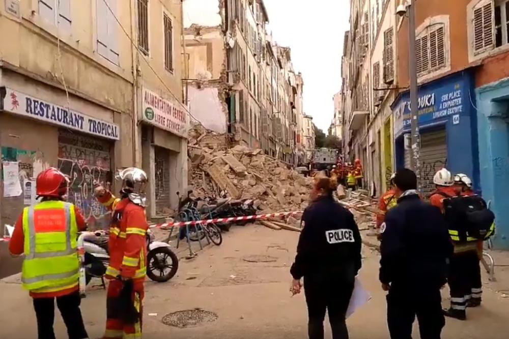 DRAMA U FRANCUSKOJ: Srušila se zgrada od 5 spratova u Marselju! Evakuisana čitava oblast! (FOTO, VIDEO)