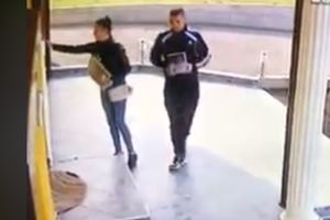LAŽNO SKUPLJALI POMOĆ, PA MAZNULI PATIKE: Šok snimak lopova iz BiH! Neviđena hladnokrvnost (VIDEO)