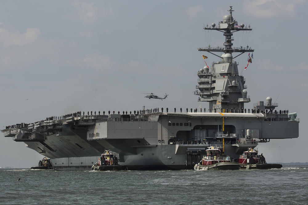 MORNARICA SAD OD DVA NOSAČA PRAVI JEDAN: USS Džerald Ford mora da zaplovi sledeće godine, USS Džon Kenedi neka sačeka VIDEO