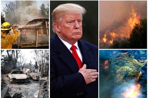 TRAMP RAZBESNEO AMERIČKE HEROJE: Vatrogasci ljuti zbog komentara o stravičnim požarima u Kaliforniji!