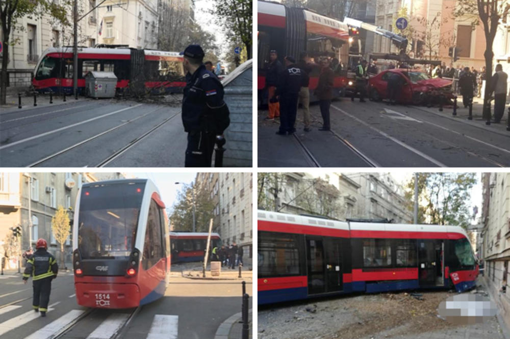 PRVI SNIMCI IZ RESAVSKE! JEZIVI PRIZORI NA MESTU NESREĆE: Staklo na sve strane, leš na trotoaru, smrskani automobil! Pešak poginuo, povređena i trudnica (KURIR TV)