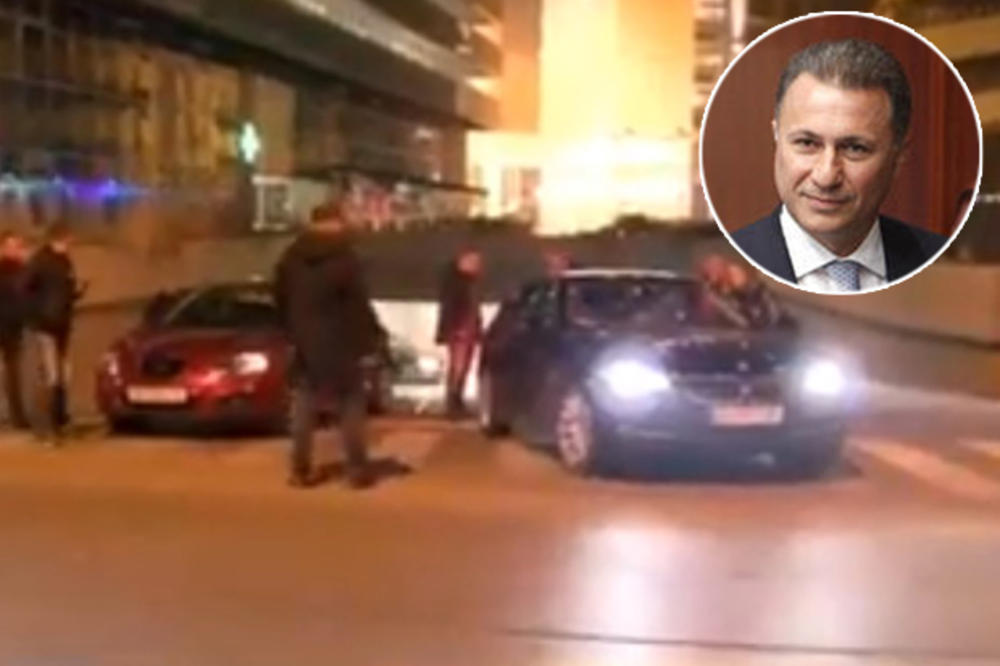 POLICIJA PRED SEDIŠTEM VMRO-DPMNE! GRUEVSKI NA POTERNICI I U BEKSTVU: Pretresa se svaki auto! Čim stigne nalog UPADAJU u zgradu stranke! (VIDEO)