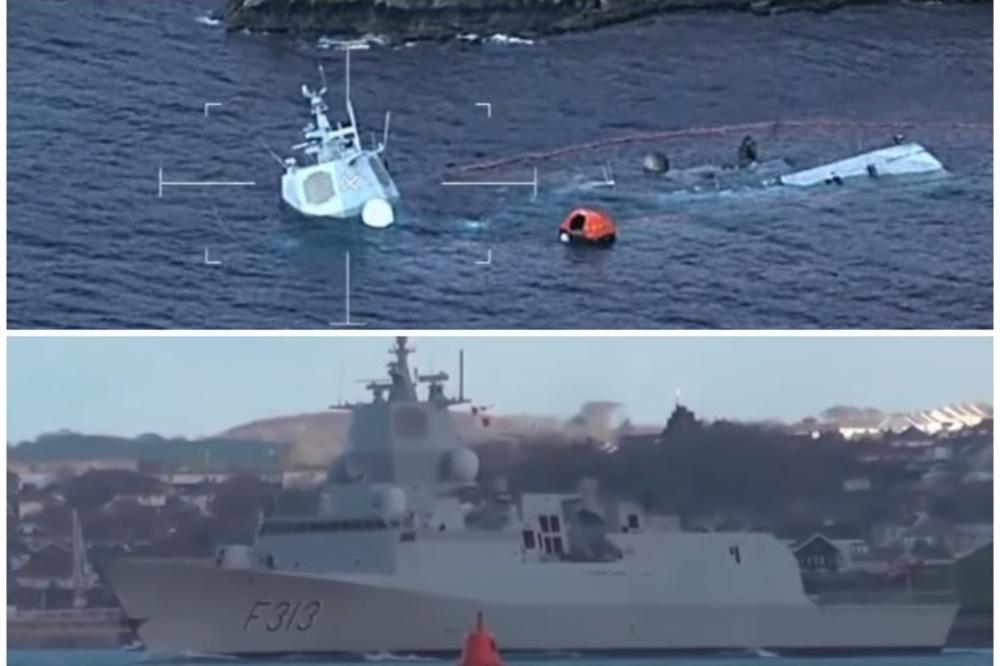 ONI SU NAJVEĆA BRUKA NATO VEŽBI: Ratna mornarica pokušala da spasi brod posle sudara pa ga POTOPILI! (VIDEO)