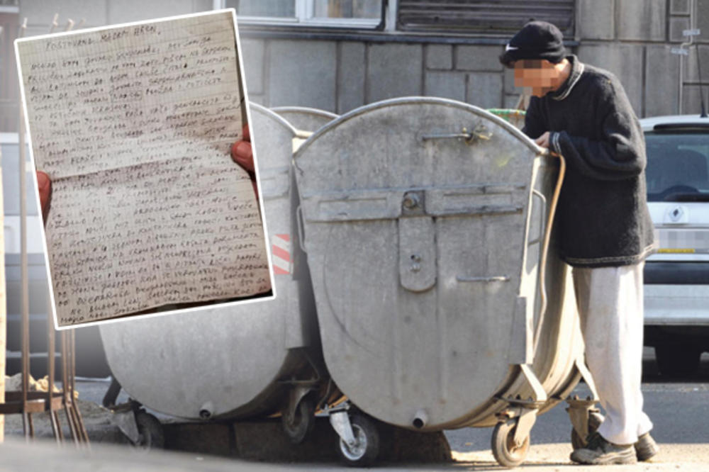 KOPAO PO KONTEJNERU U BEOGRADU PA NAŠAO UKRADENA DOKUMENTA I POSLAO IH VLASNICI: Kad je dobila pismo, ostala je u ŠOKU! (FOTO)