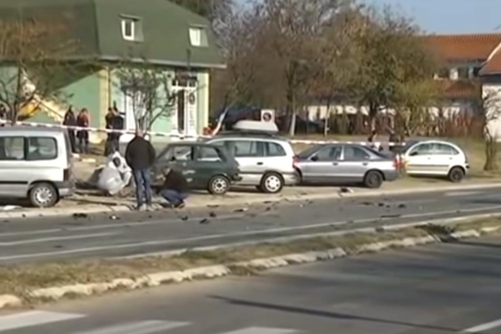 UZBUNA NA GALENICI: Eksplodirao auto na autobuskoj stanici! Stanari čuli snažnu DETONACIJU (VIDEO)