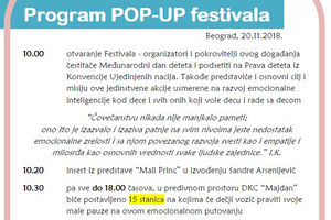 PRVI PUT KOD NAS: Dečiji Pop-up festival u Srbiji!