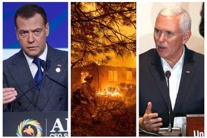 MEDVEDEV: Saučešće porodicama žrtava požara u Kaliforniji PENS: Hvala Rusiji na ponuđenoj pomoći