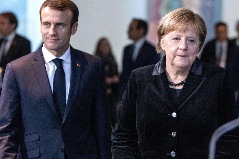 MERKELOVA ISKULIRALA MAKRONA: Francuskom predsedniku stigao odgovor iz Nemačke, ali ne od kancelarke već od njene stranke!