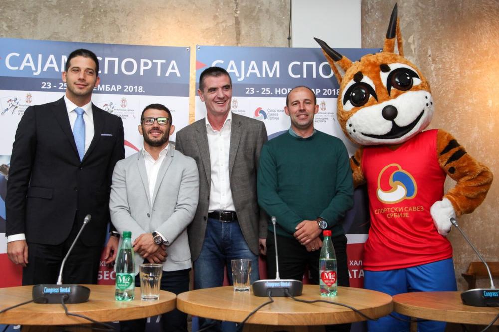 SVI SPORTOVI NA JEDNOM MESTU: Svetski i evropski šampioni na Sajmu sporta u Beogradu!
