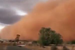 JEZIVA POJAVA PRIBLIŽAVA SE GRADU: Peščana oluja prekrila Australiju, u Sidneju prašina potpuno ZAMRAČILA NEBO (VIDEO, FOTO GALERIJA)