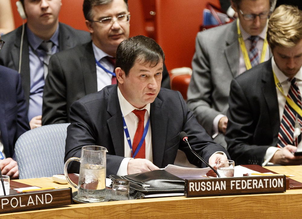 ООН, Дмитриј Пољански, Совет за безбедност на ОН