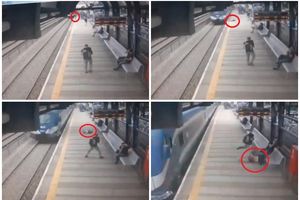 HOROR U IZRAELU! OVAKO BRUTALNO SAMOUBISTVO SVET DAVNO NIJE VIDEO: Bacio se pod voz, pa pokosio putnike na stanici! (VEOMA UZNEMIRUJUĆI VIDEO 18+)
