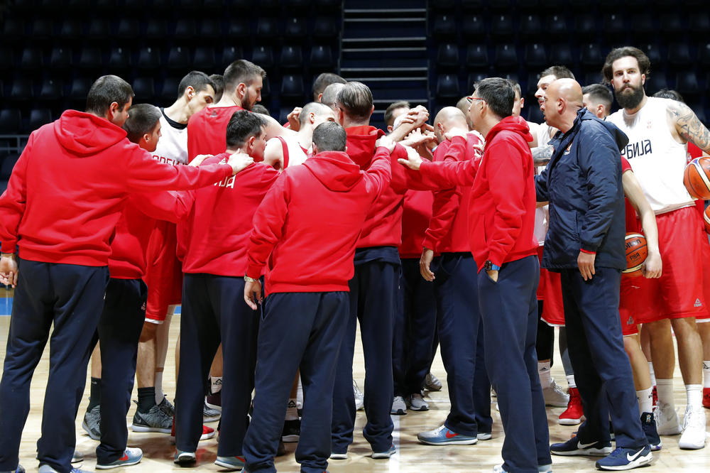 POČINJE OPERACIJA KINA: Košarkaši Srbije sutra kreću pripreme za Svetsko prvenstvo