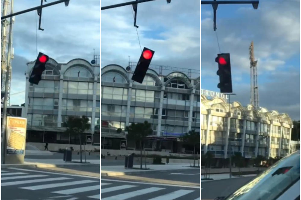 HIT SA CRNOGORSKE RASKRSNICE: Semafor visi o koncu, čak se i okreće za tobom! (VIDEO)