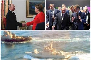 SAM IM SVE REKAO: Putin lično obavestio Merkelovu i Makrona šta se desilo u Kerčkom moreuzu