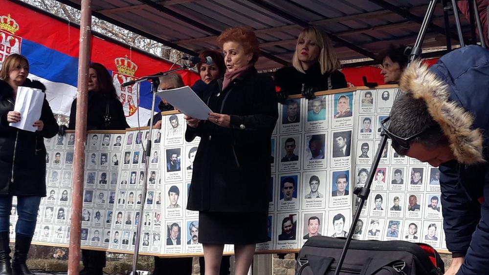protest, Severna Mitrovica, žene, Verica Tomanović