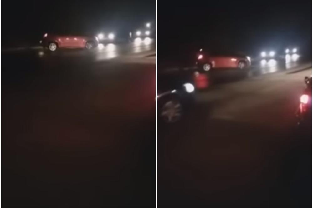 ULJE NA PUTU NAPRAVILO HAOS KOD SUTOMORA: Automobili se okretali i proklizavali kao ludi, pukom srećom niko nije stradao (VIDEO)