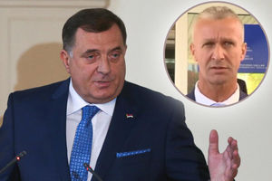 UPRKOS ZABRANI MIRSADA VILIĆA: Dodikovo lično obezbeđenje naoružano ušlo s njim u zgradu Predsedništva BiH (VIDEO)