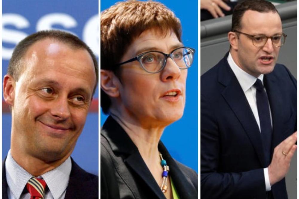 ONI PUCAJU NA MESTO MERKELOVE: Na listi za lidera CDU tri kandidata, izbori odlučuju sudbinu Nemačke ali i Evrope! (VIDEO)
