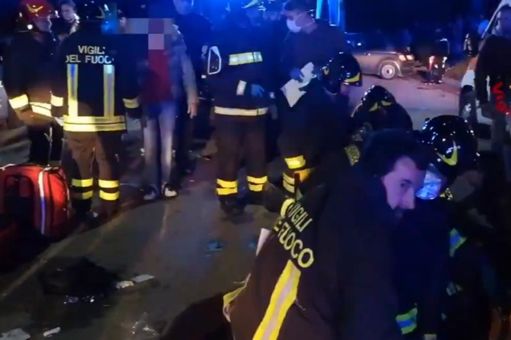 HOROR NA NASTUPU POZNATOG REPERA U ITALIJI: U stampedu u noćnom klubu 6 mrtvih, među njima i DECA! 100 povređenih! (FOTO, VIDEO)