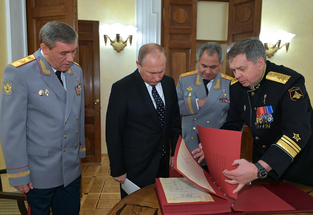 Igor Kostjukov, Vladimir Putin, viceadmiral, GRU