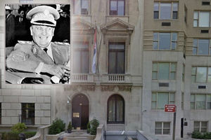 OVO JE ZGRADA KOJA JE NOĆAS GORELA U NJUJORKU: Titova RASKOŠNA vila bila mu je skrovište posle atentata! U rezidenciji postoji tajni SPRAT! (FOTO, VIDEO)