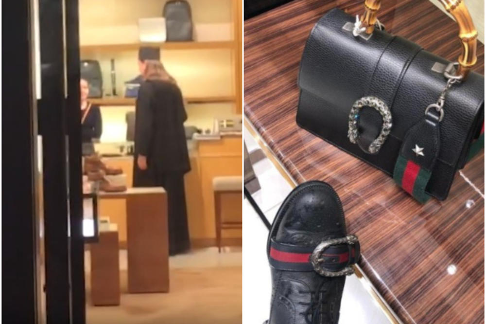 RUSKI SVEŠTENIK SE BAHATIO NA INSTAGRAMU: Kačio slike brendiranih cipela i torbi, a uslikali ga i u jednoj luksuznoj radnji! Crkva pokrenula istragu (VIDEO)