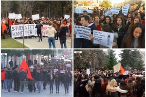 PROTEST SE ŠIRI PO ALBANIJI: Studenti izašli na ulice i traže niže školarine! (VIDEO)