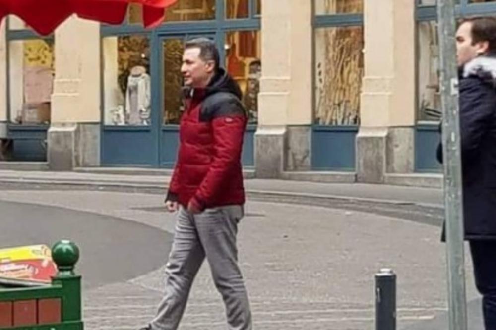S LJUBAVLJU IZ MAĐARSKE: Gruevski uslikan kako se šeta Budimpeštom (FOTO)